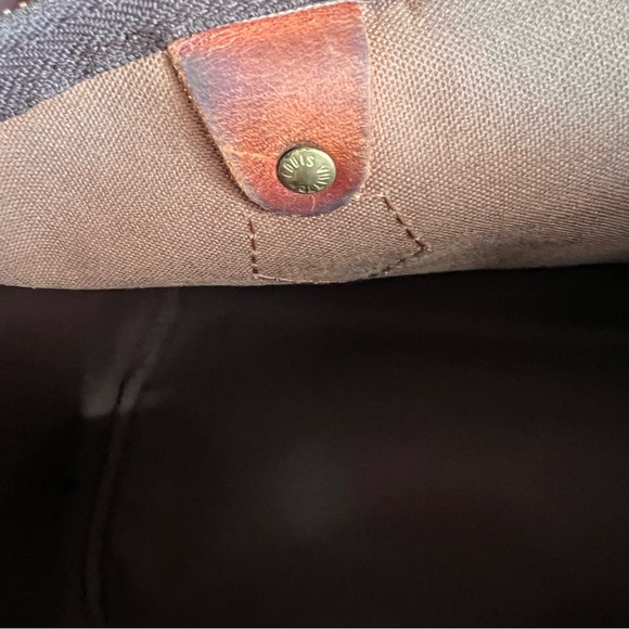 VINTAGE AUTHENTIC LOUIS VUITTON SPEEDY - CIRCA 2001 - MADE IN FRANCE - SIZE 32 - Picture 10 of 16